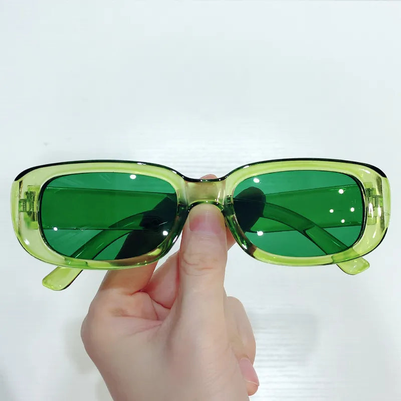 Womens Rectangular Sunglasses