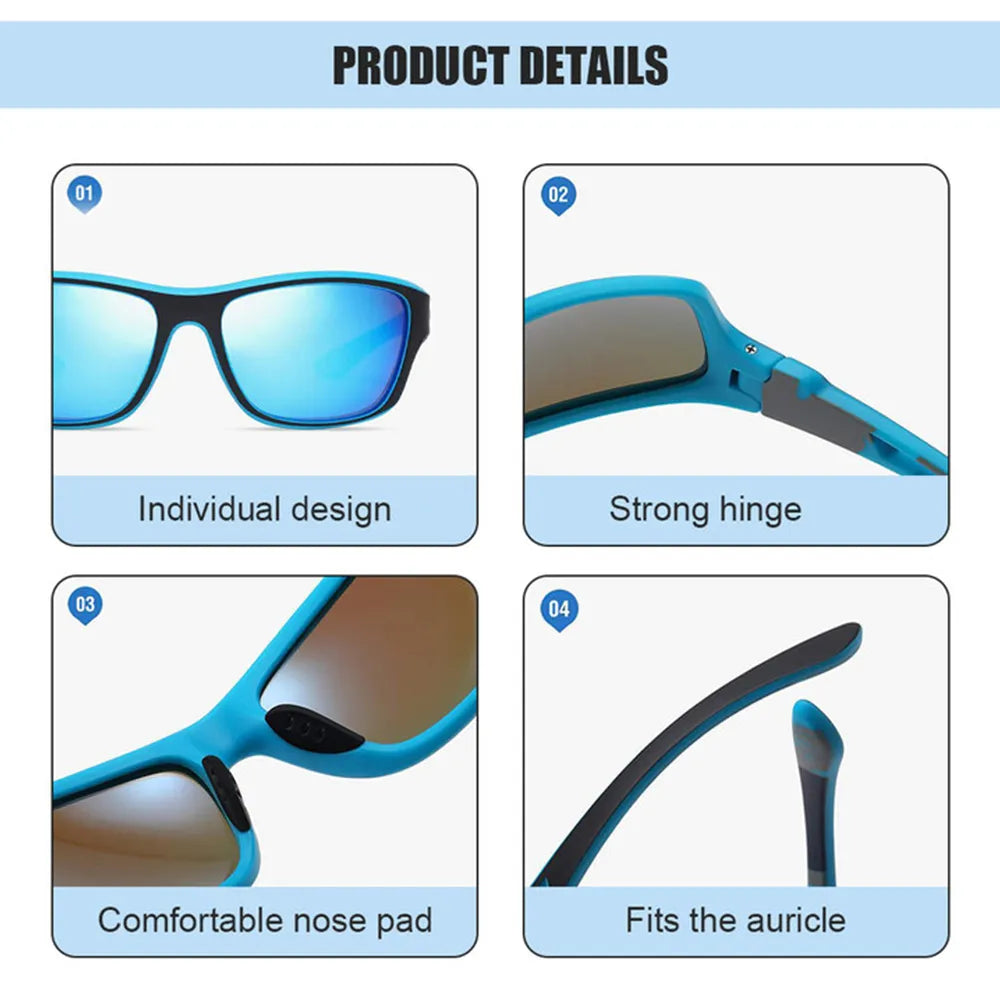 Mens Sport Polarised Sunglass