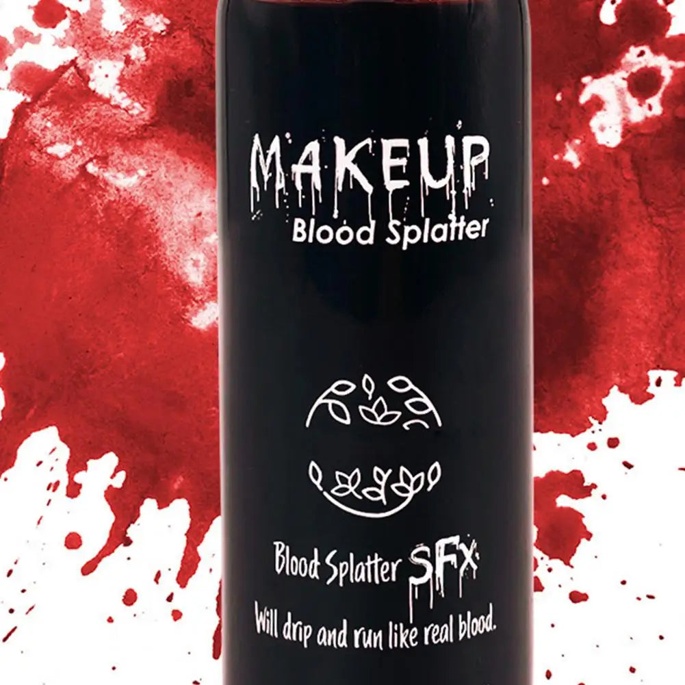 50g Plasma Spray Liquid Halloween Plasma Spray Realistic Blood Horror Fake Blood Vampire-Blood For Halloween Cosplay Makeup Tool