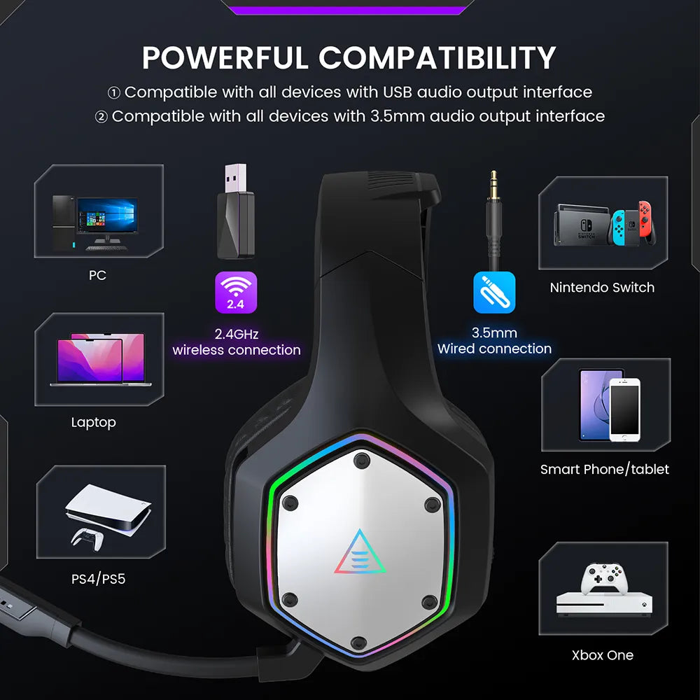 EKSA Wireless Gaming Headset