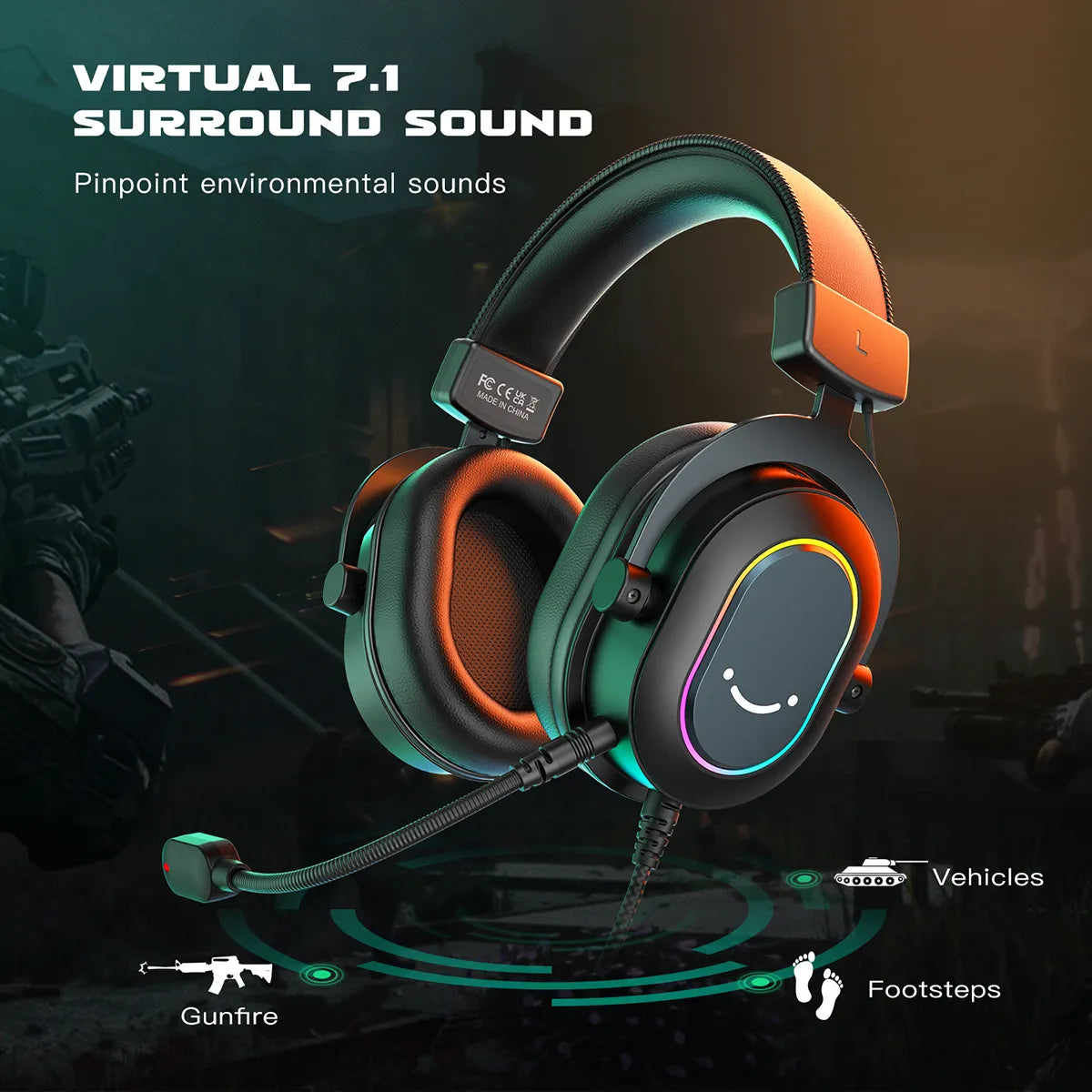Fifine Dynamic Gaming Headset
