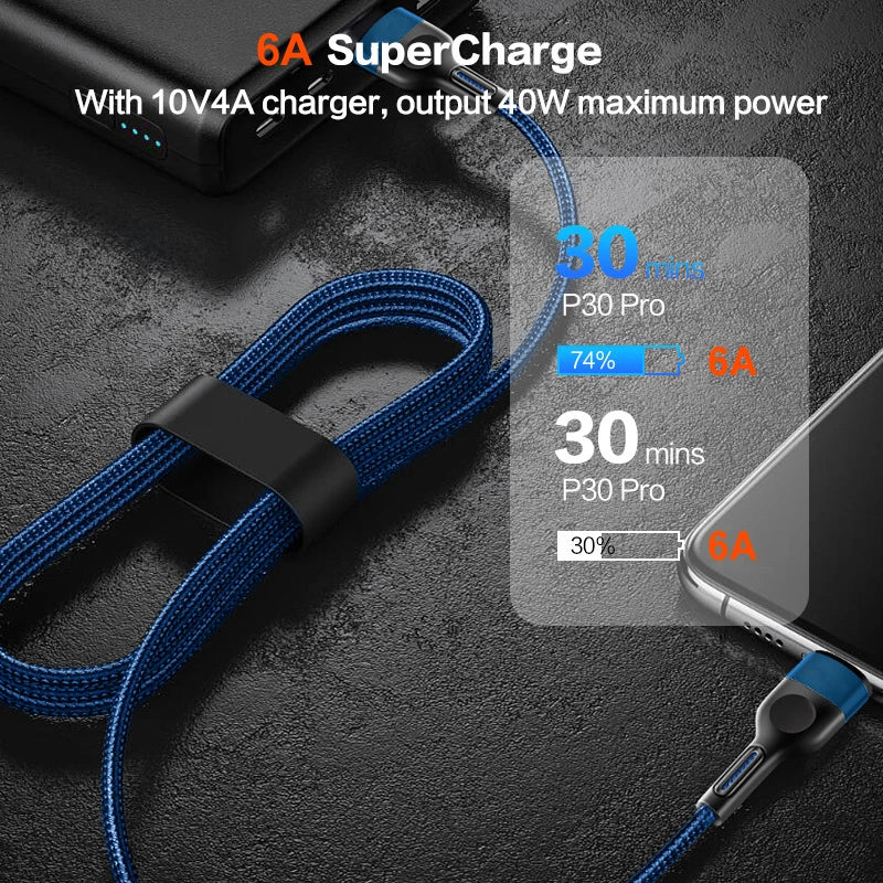 USB C Fast Charging Data Cord