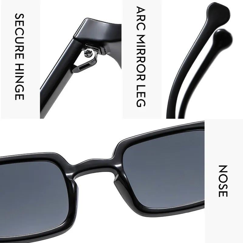 Luxurious Women's Rectangle Sunglasses