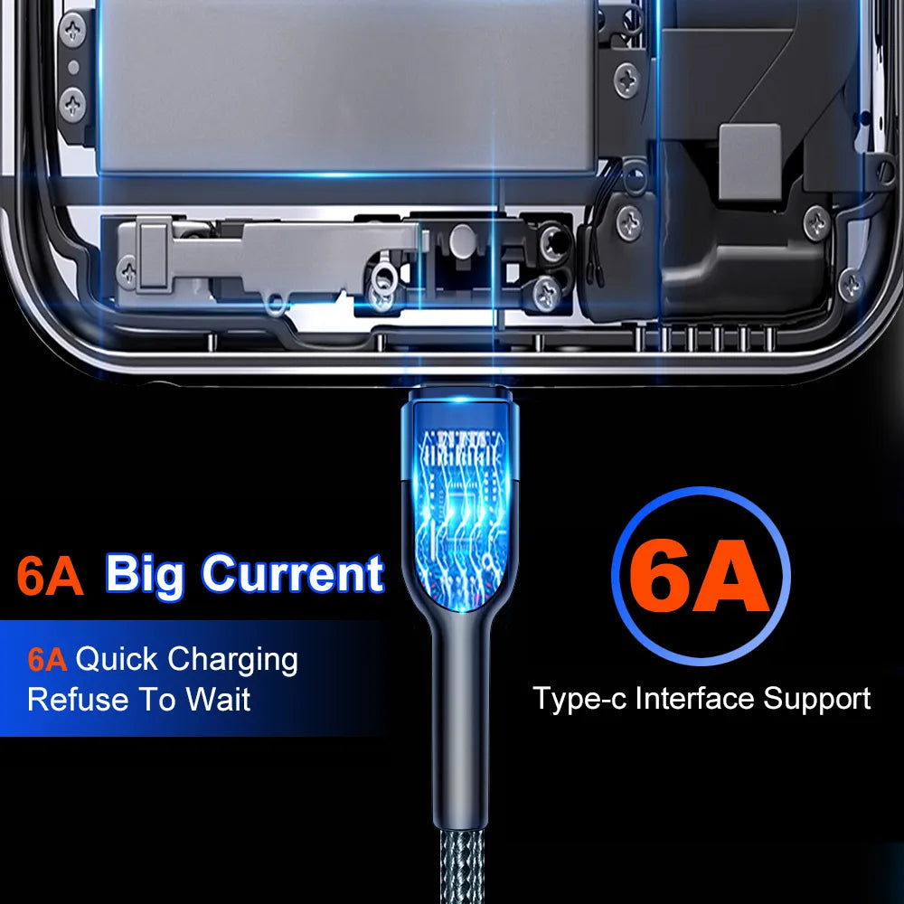 USB C Fast Charging Data Cord