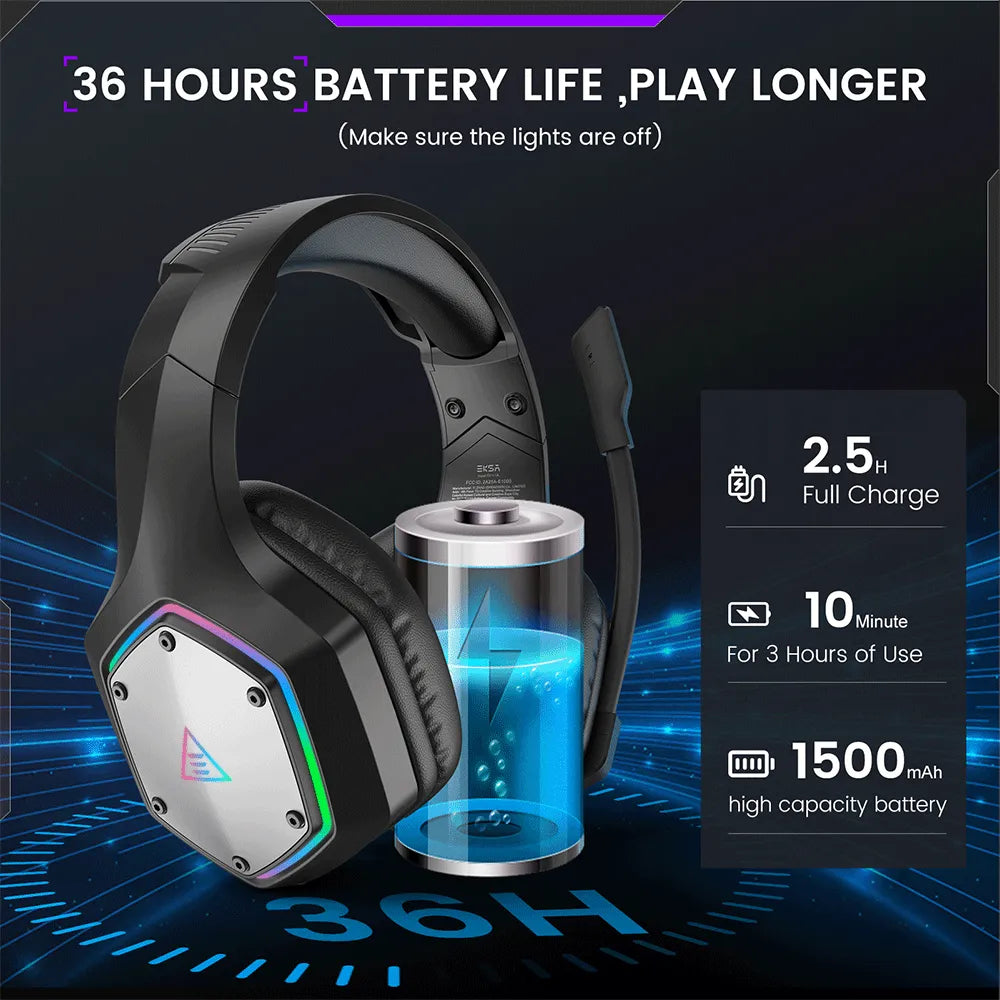 EKSA Wireless Gaming Headset