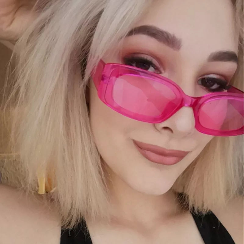 Womens Rectangular Sunglasses