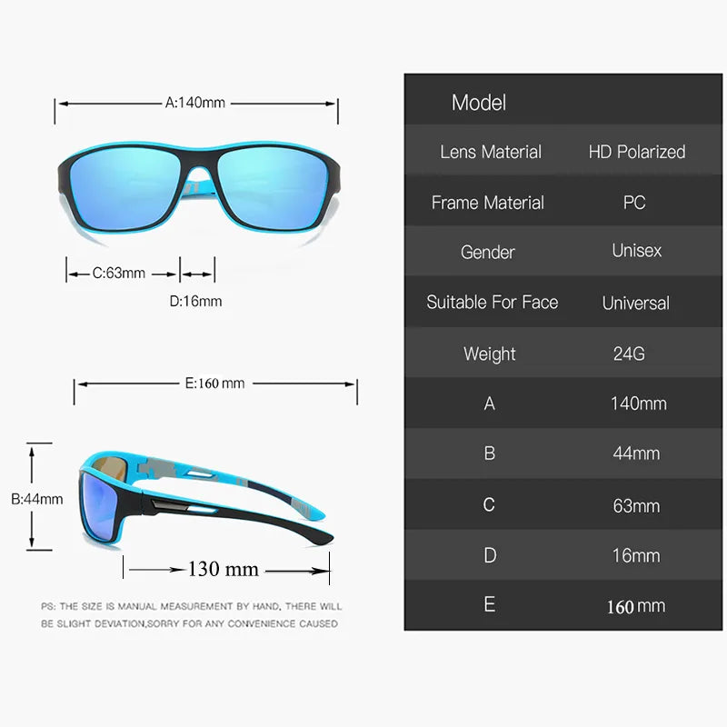 Mens Sport Polarised Sunglass