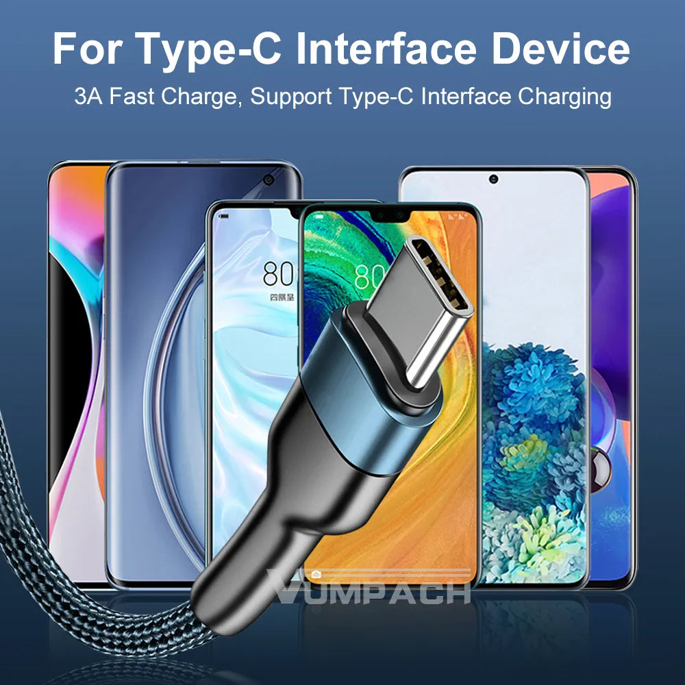 Fast USB C 5A Charging Cord