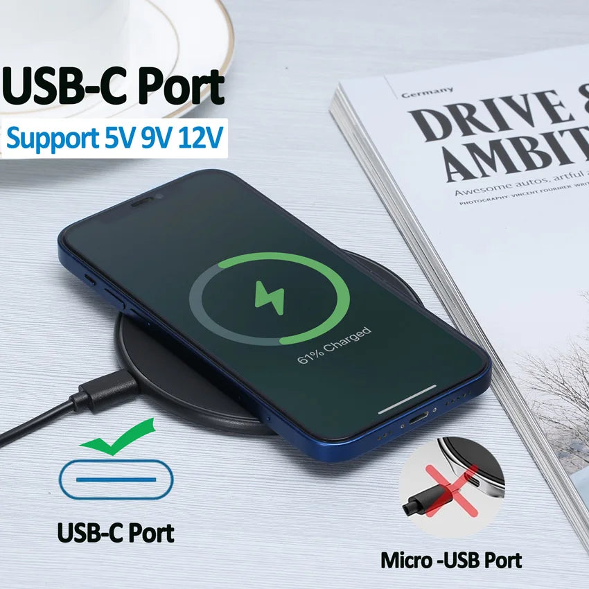 30W Wireless Charger Pad