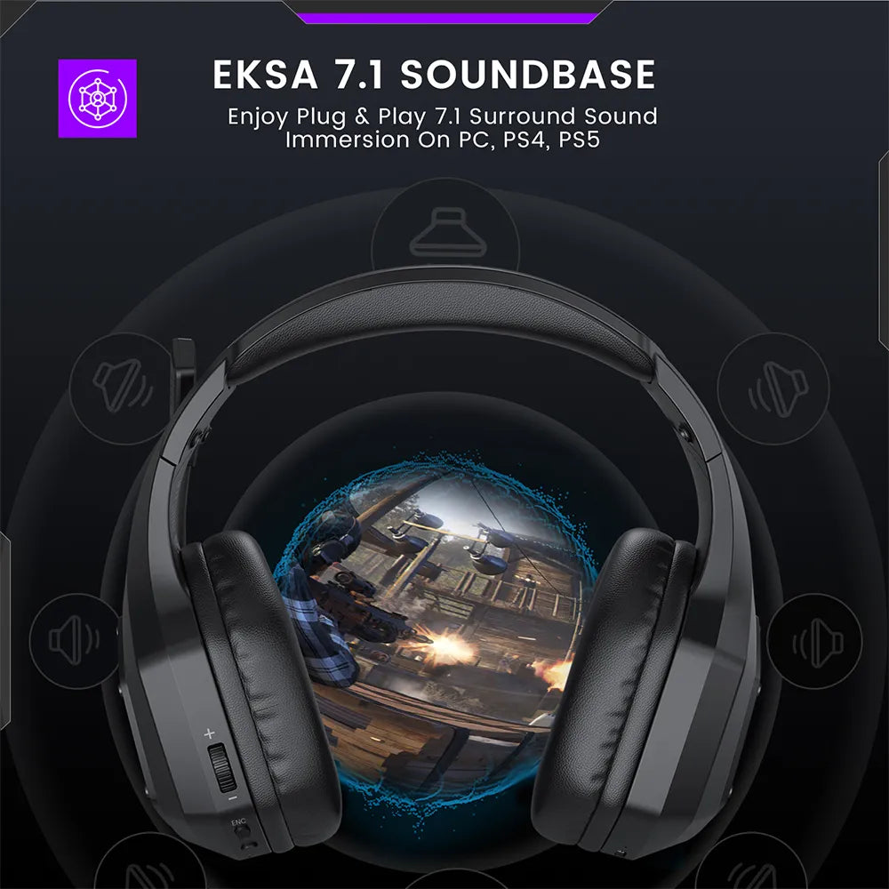EKSA Wireless Gaming Headset