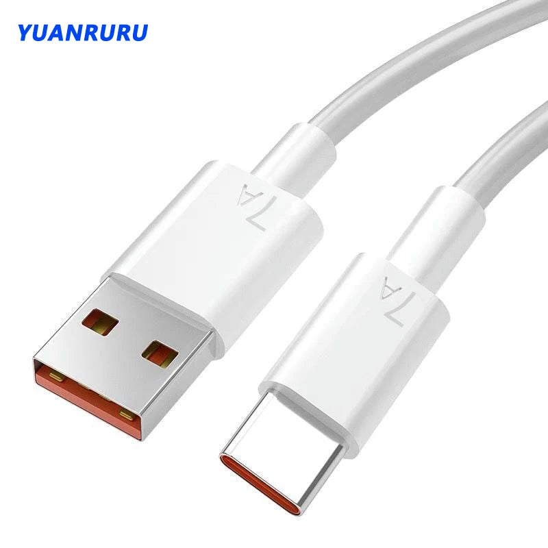 7A 100W Type C USB Cable Super-Fast Charge Cable