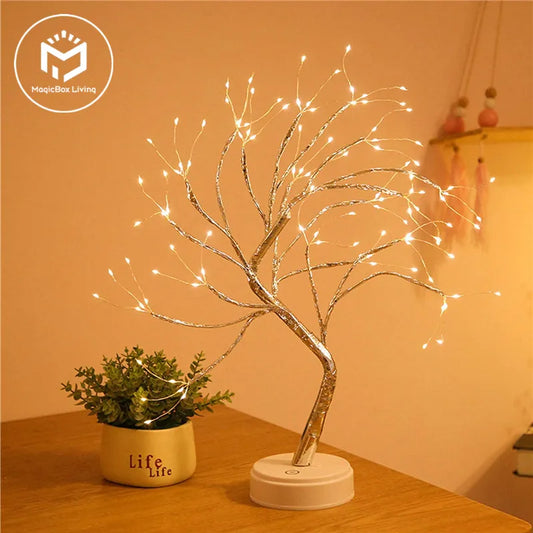 LED Copper Tree