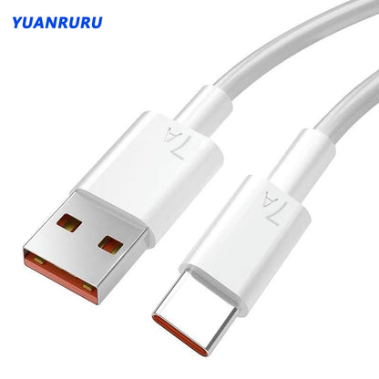 7A 100W Type C USB Cable Super-Fast Charge Cable